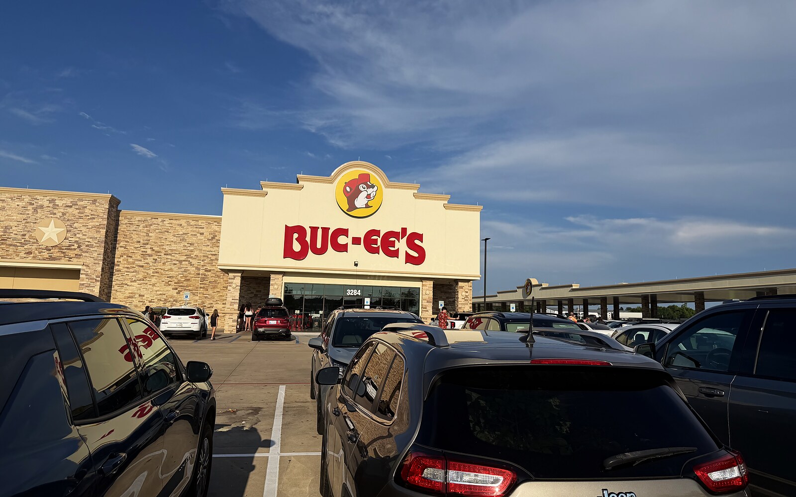 Buc-ee's travel center outside Springfield, Missouri, on the first leg of the trip.